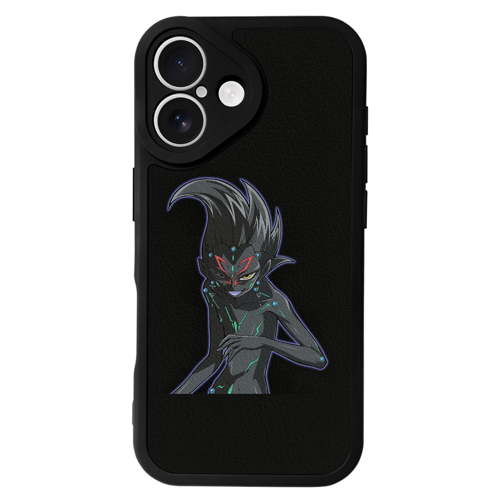 遊☆戯☆王 Yu-Gi-Oh! 【iPhone 16シリーズ対応】シリコンスマホケース（レザー調） 材質：シリコン